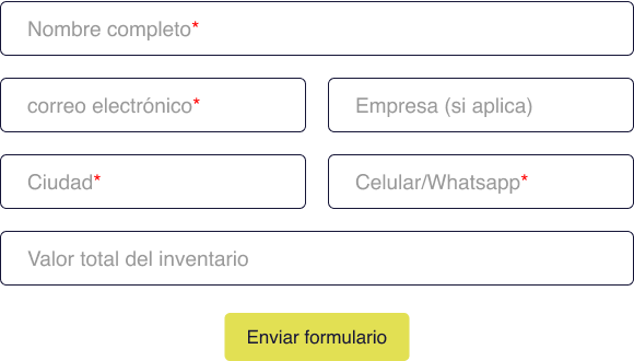 Formulario de vendedores