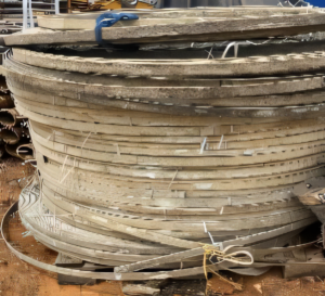 PERNO EN FIBRA DE VIDRIO DE 40 mm X 6 mm