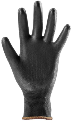 GUANTE RECUBIERTO EN POLIURETANO TIPO ECONOMICO EN T-7 * PAR