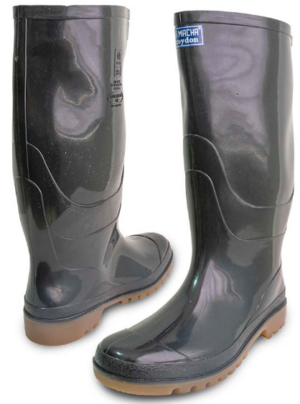 BOTA LA MACHA ALTA COLOR NEGRO EN PVC REF-2330090 T-39