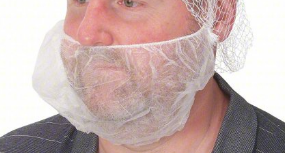 PROTECTOR O CUBREBARBA EN POLIPROPILENO CON RESORTES DESECHABLE PQT*100 UND