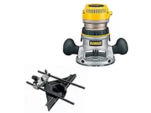 PROMOCION COMBO RUTEADORA BASE FIJA 1/2" DW616-B + GUIA DW6913