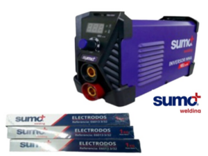 PROMOCION COMBO EQUIPO INVERSOR QUE PROPORCIONA CD/CC REF182A-SW A 110V + 3kl ELECTRODO 6013 - 1/8"