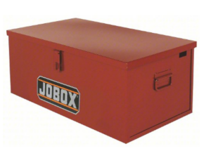 CAJA METALICA O PUESTO TRABAJO PARA SOLDADORES MEDIDAS 30*16*12" CON BISAGRA PARA CANDADO Y ORIFICIO PARA MANGUERA Y FUENTE DE PODER